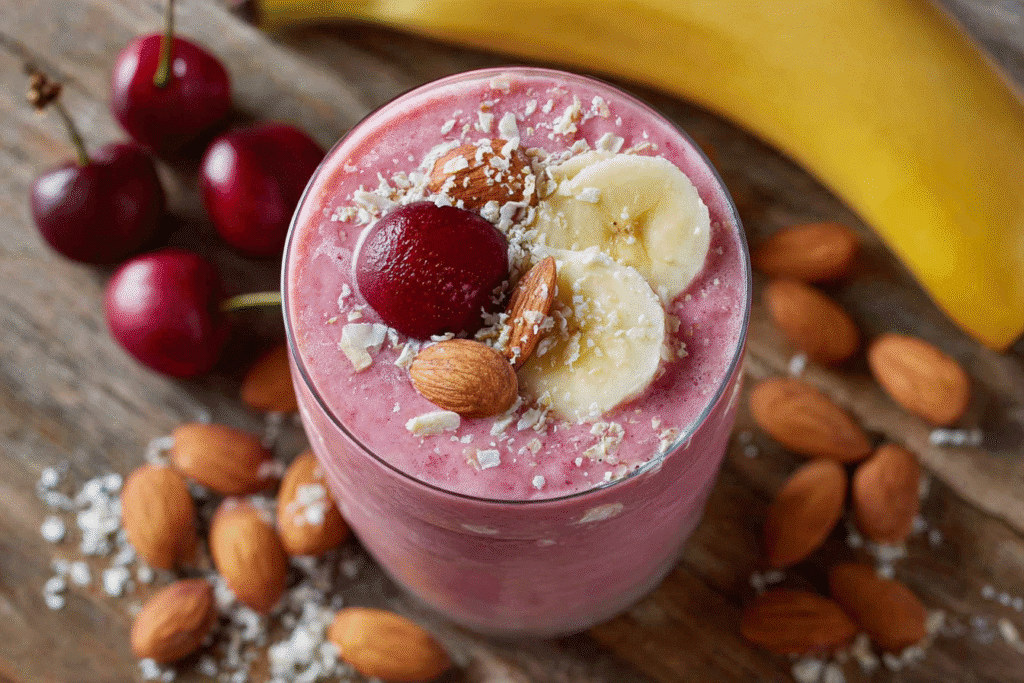 Banana Cherry Smoothie