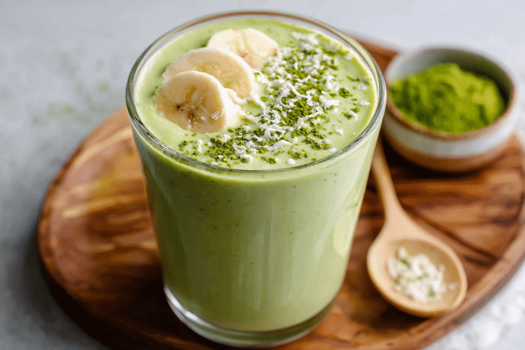 Banana Matcha Smoothie