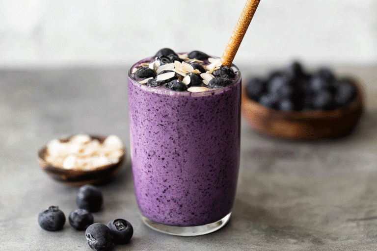 Blueberry Avocado Smoothie