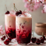 Cherry Earl Grey Milk Tea