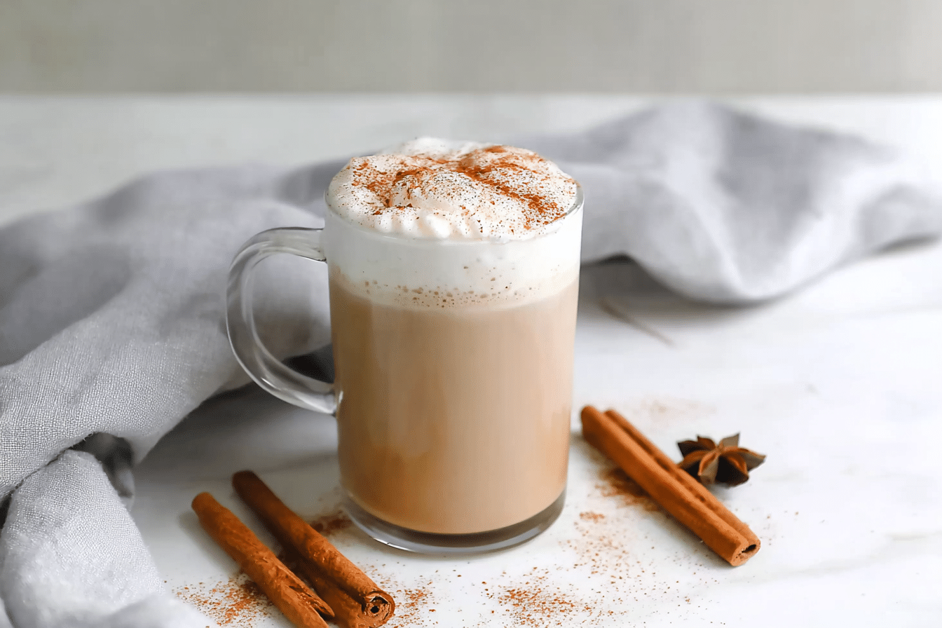 Christmas chai latte