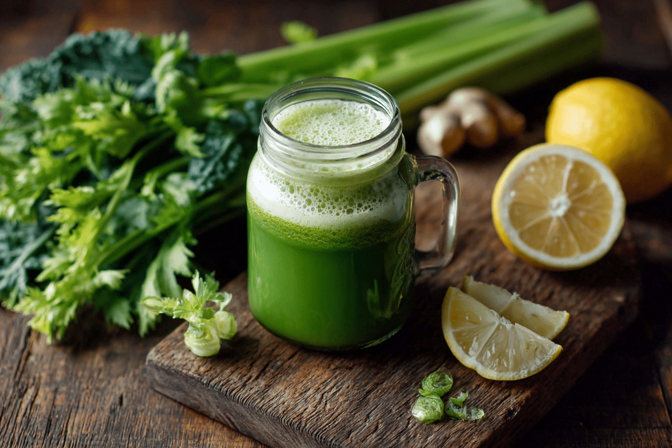 Homemade Green Juice
