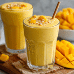 Mango Coconut Milk Smoothie
