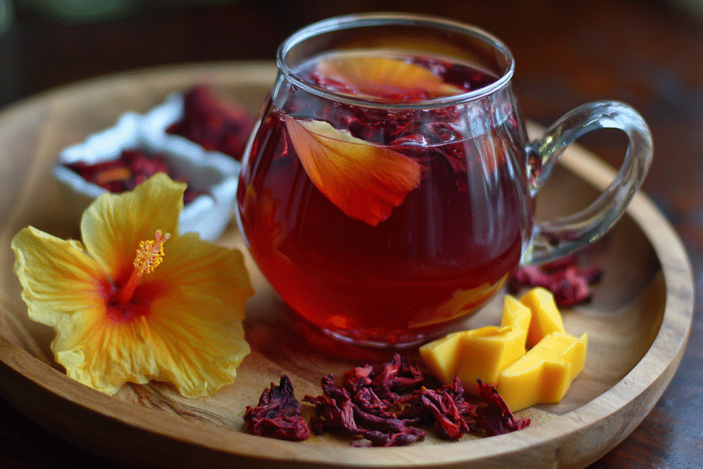Mango Hibiscus Tea