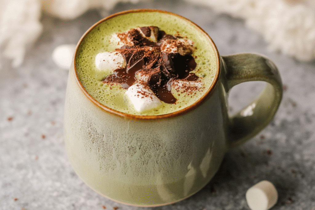 Matcha Hot Chocolate