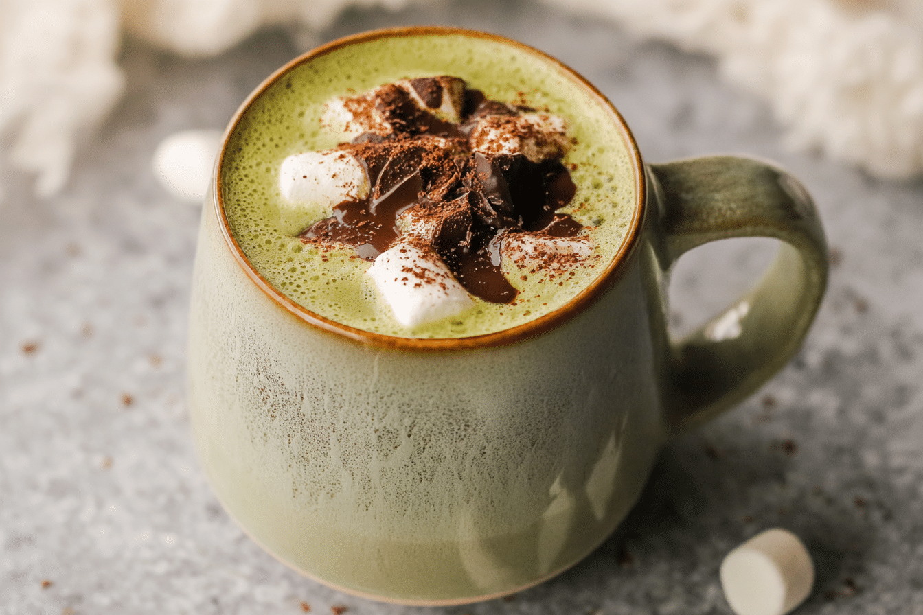 Matcha Hot Chocolate