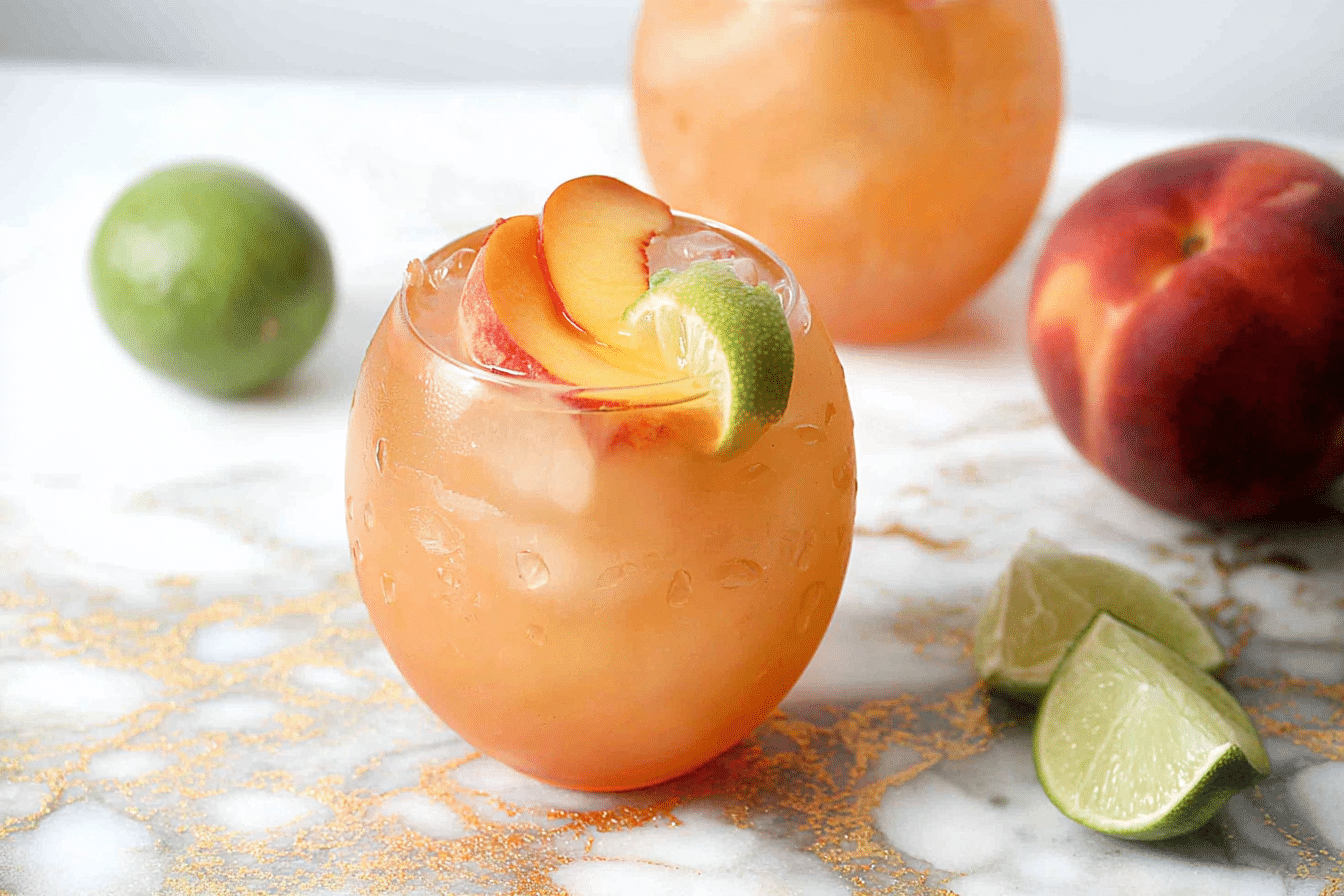 Peach Moscow Mule