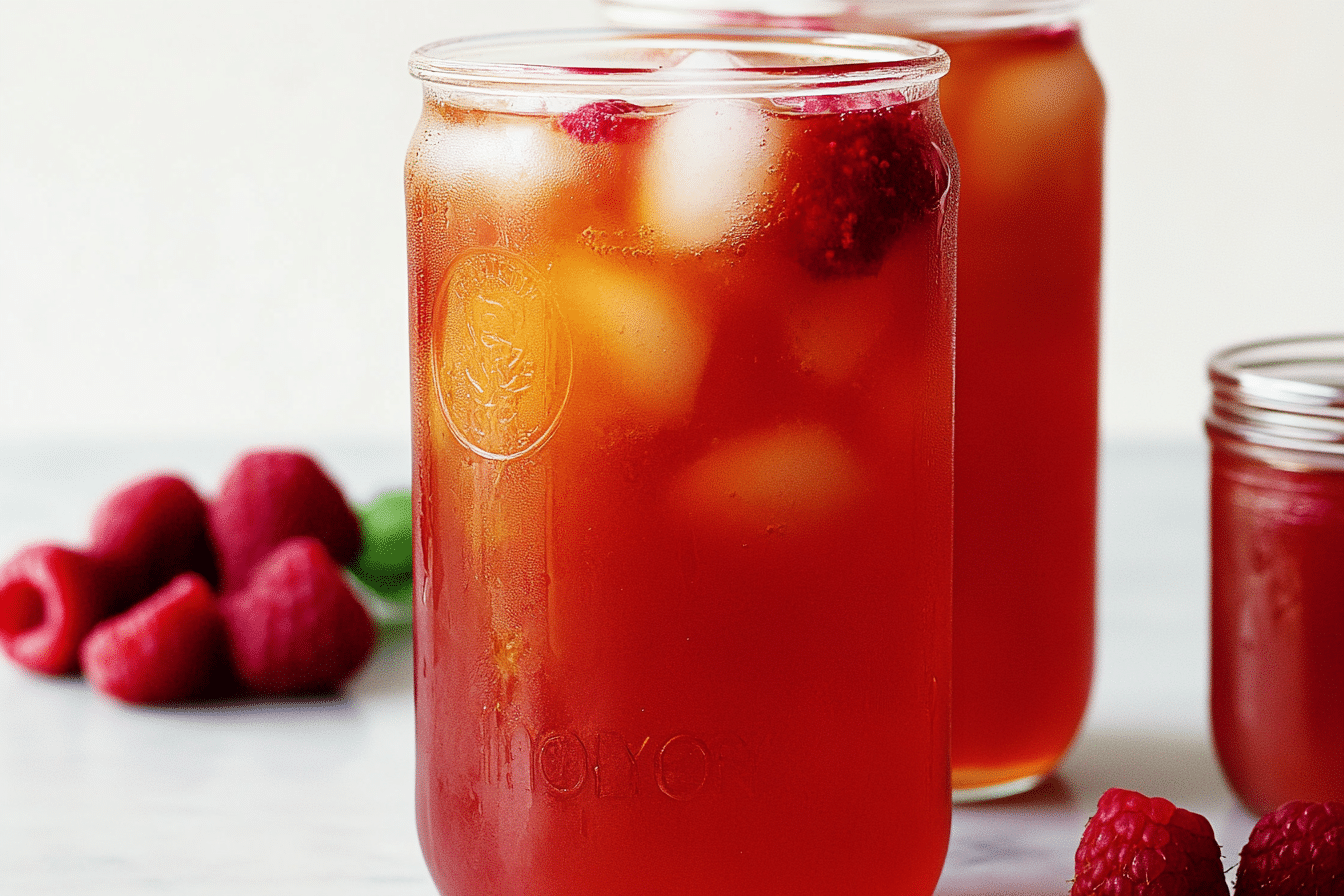 Earl Grey Raspberry Iced Tea