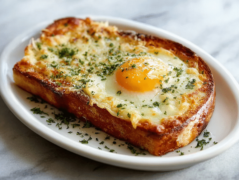 Air Fryer Egg & Cheese Toast