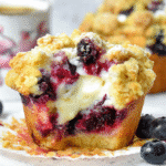 Blueberry Cream Cheese Muffins