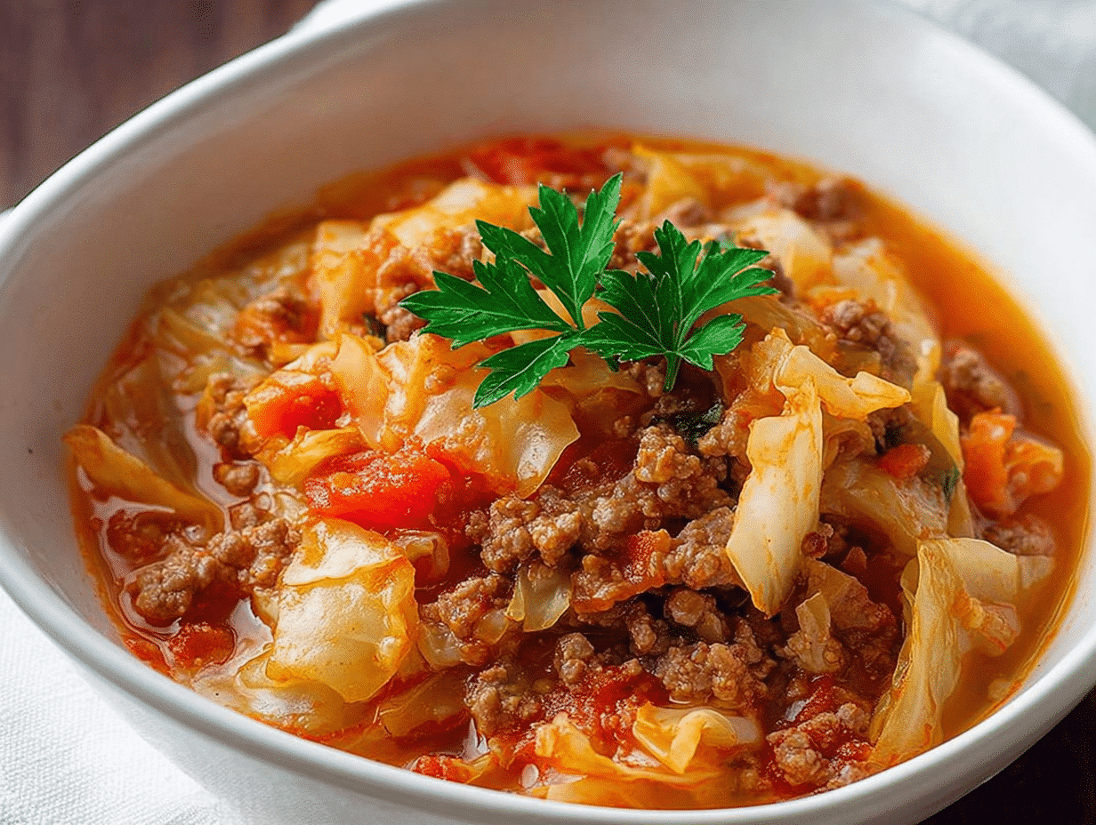Cabbage Roll Soup