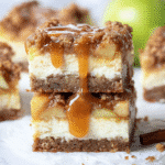 Caramel Apple Cheesecake Bars