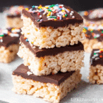 Chocolate Dipped Rice Krispy Treats