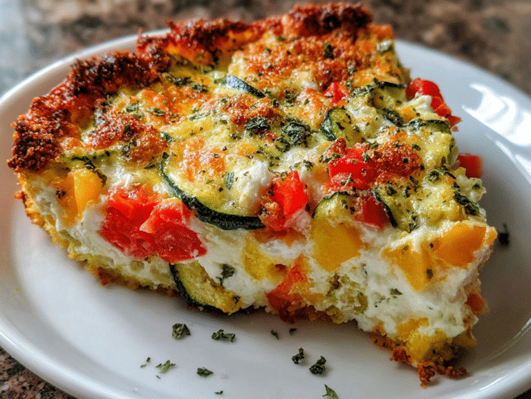 Cottage Cheese and Veggie Bake