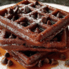 Fudgy Brownie Waffles