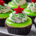 Grinch Mini Cheesecakes