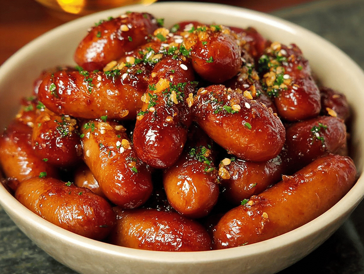 Hot Honey Garlic Little Smokies