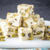 Irish Cream Pistachio Fudge