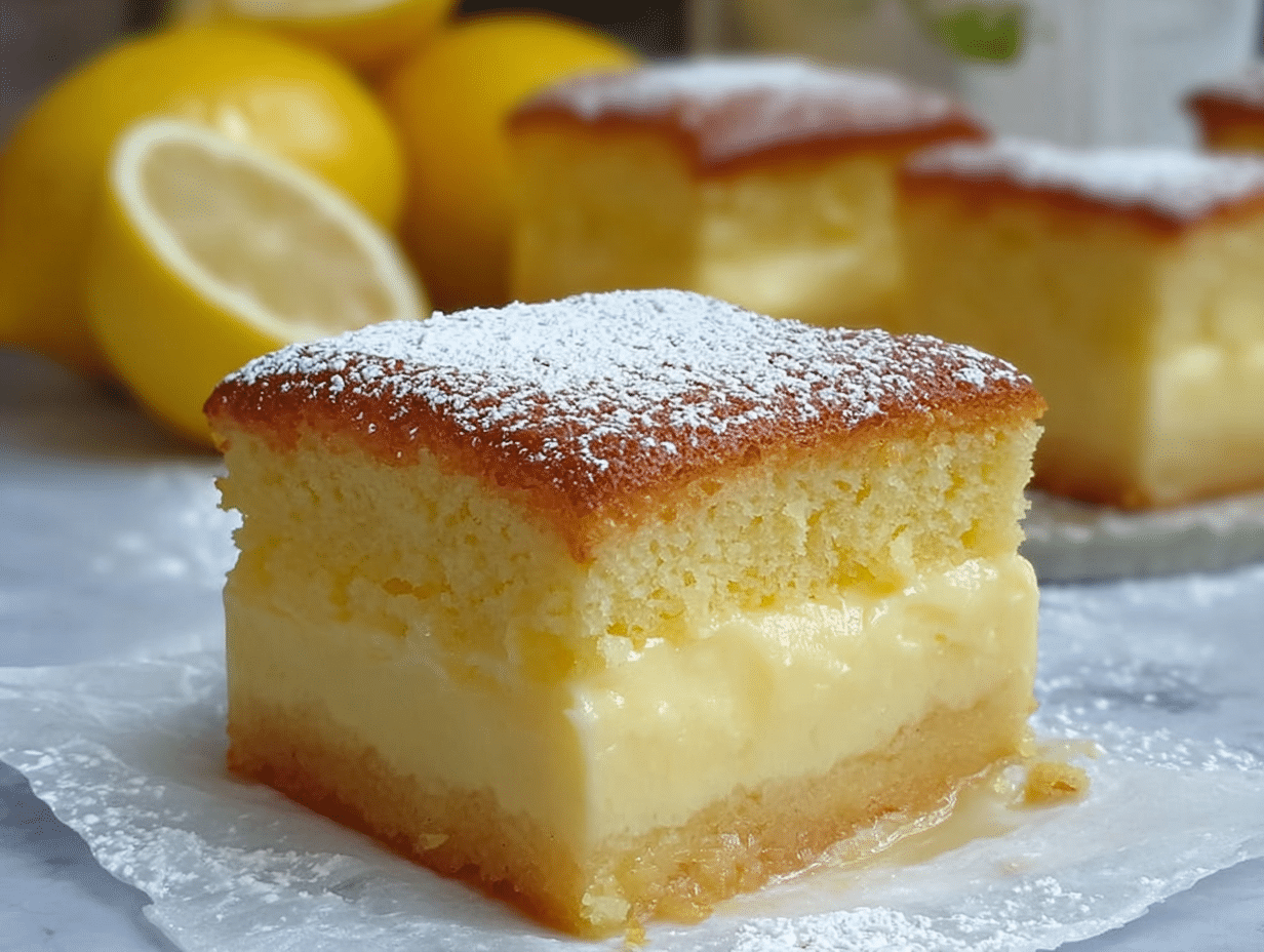 Lemon Custard Cake