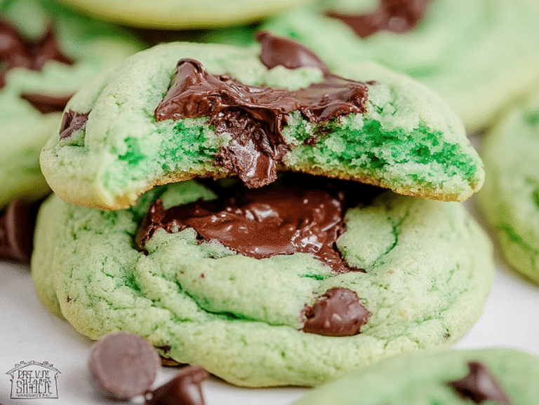 Mint Chocolate Chip Cookies Recipe