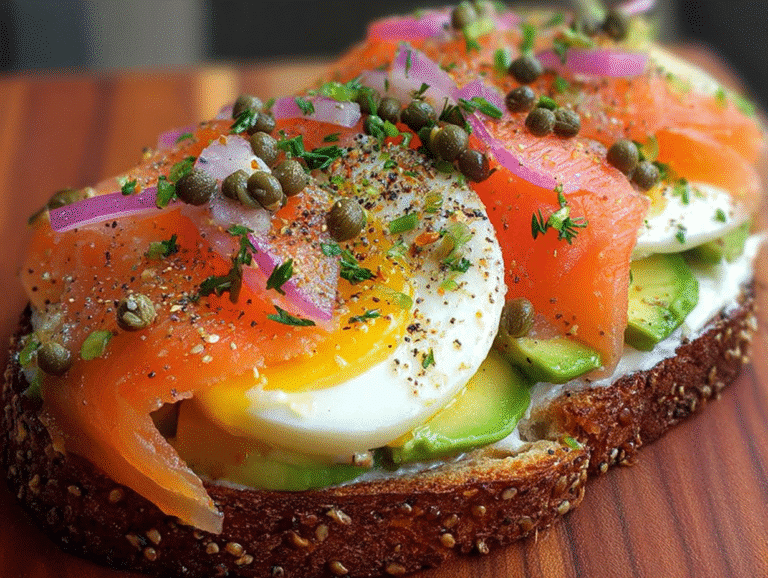 Smoked Salmon Avocado Toast