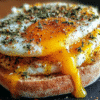 Spiced Egg Muffin Toast