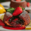 Strawberry Lava Cakes
