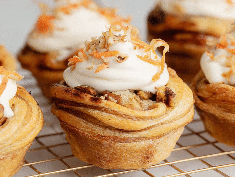 Carrot Cake Cruffins