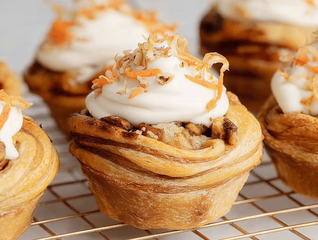Carrot Cake Cruffins