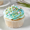 Spring Vanilla Cupcakes