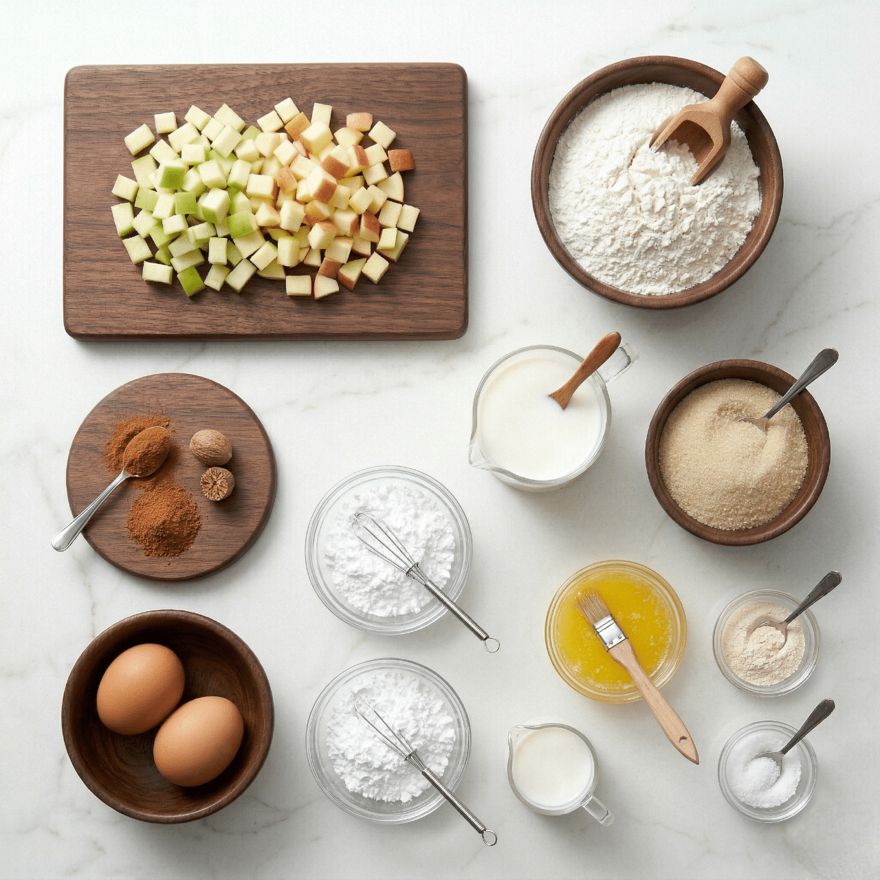 Apple Fritter Waffle Donuts