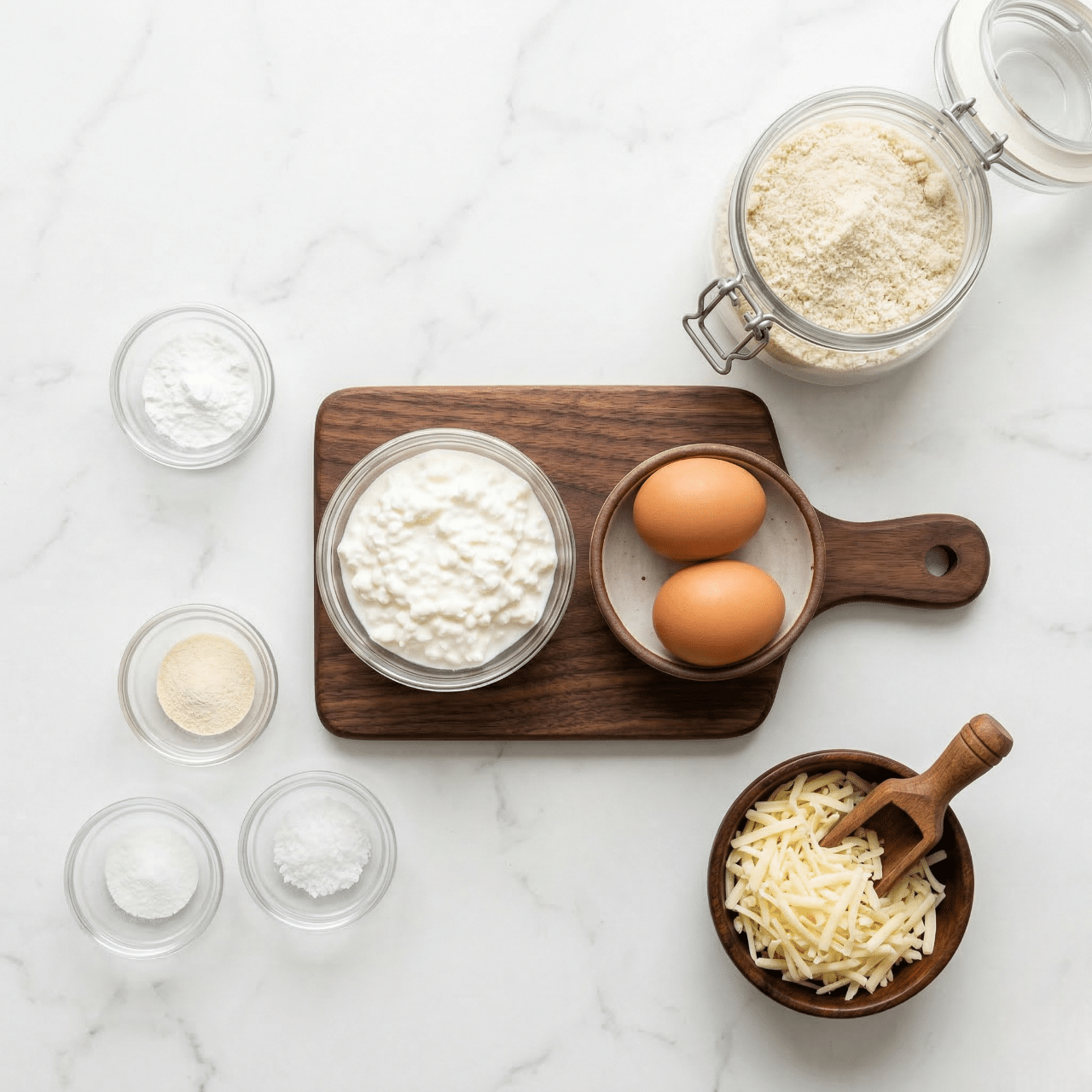 Cheesy Keto Cottage Cheese Flatbread