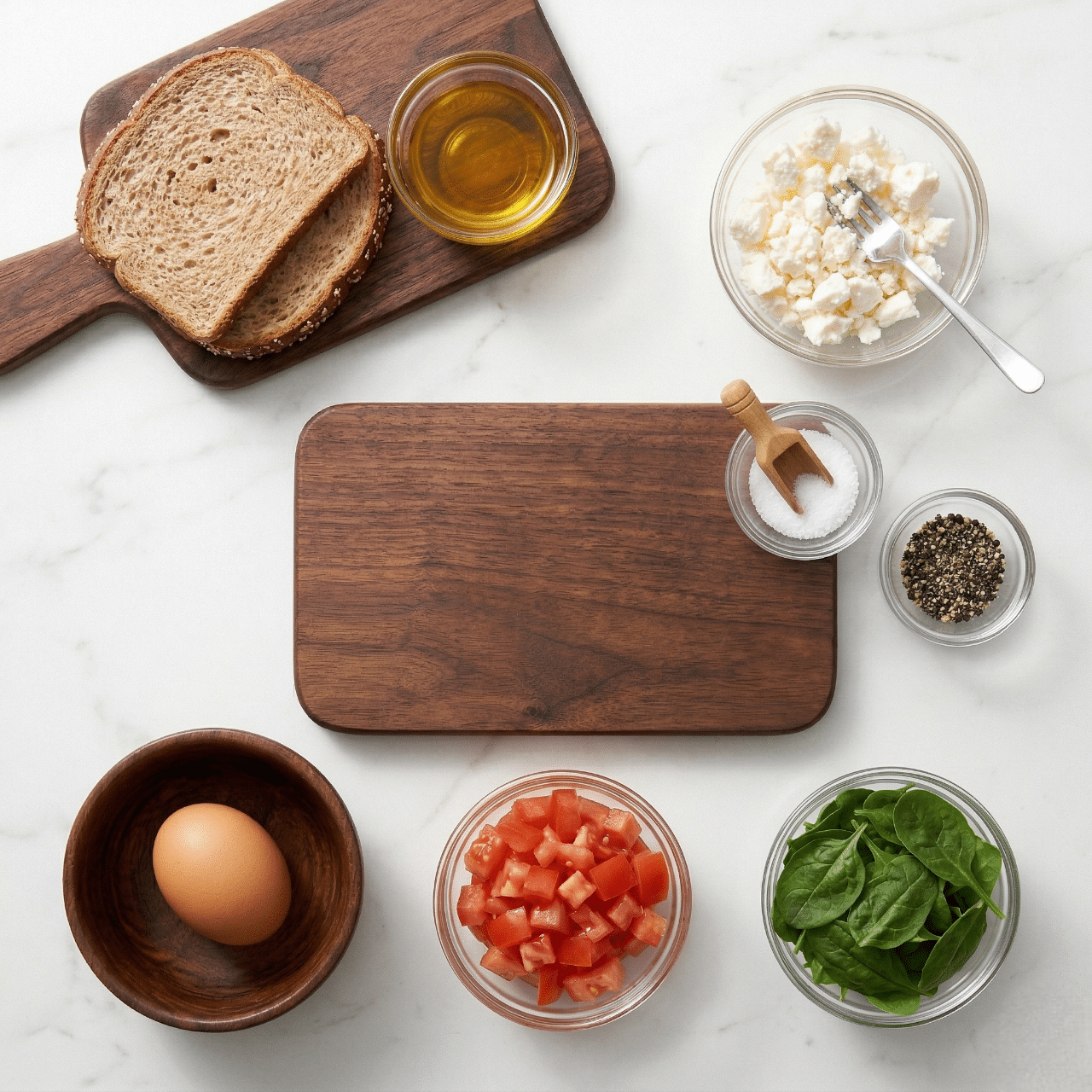 Mediterranean Breakfast Sandwich