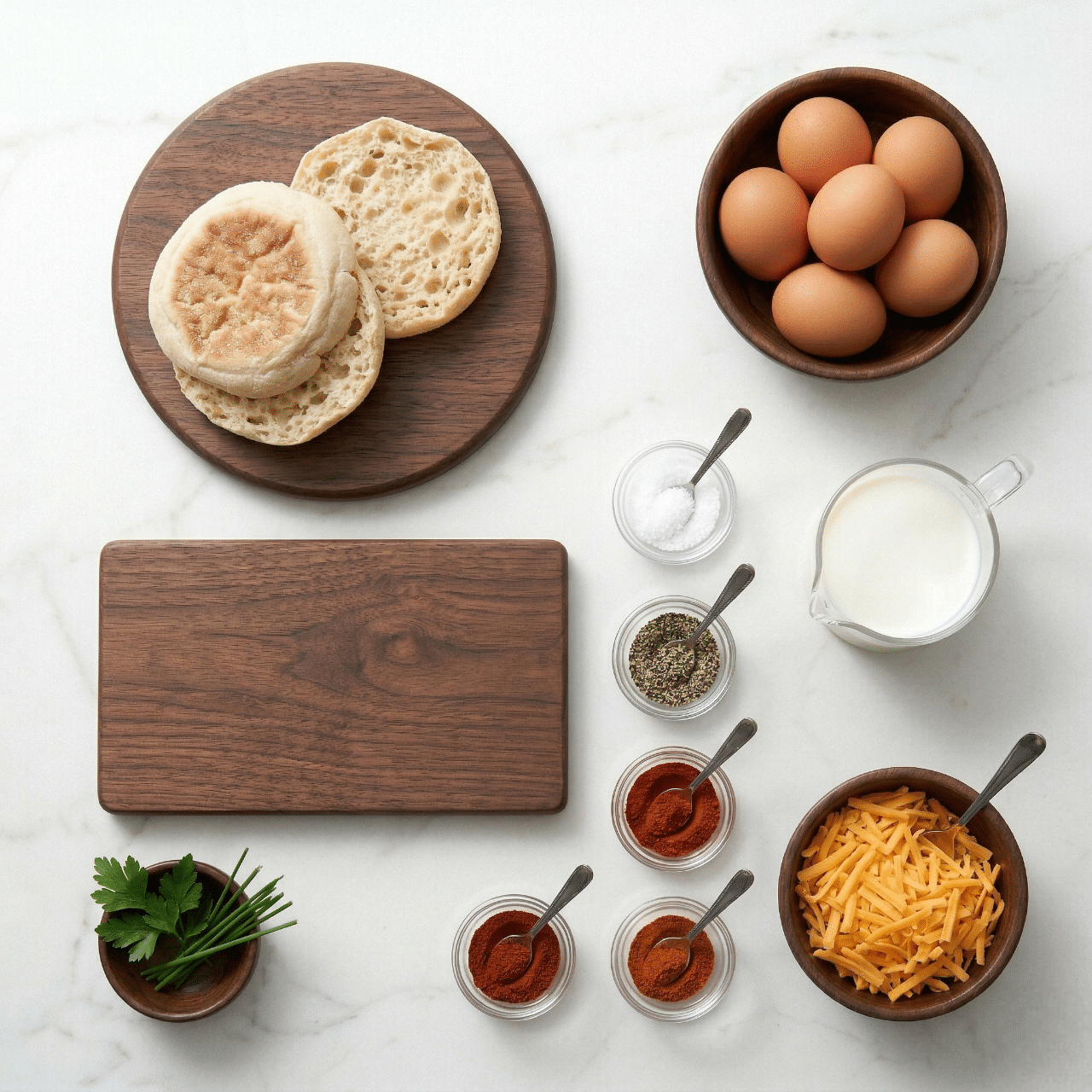 Spiced Egg Muffin Toast