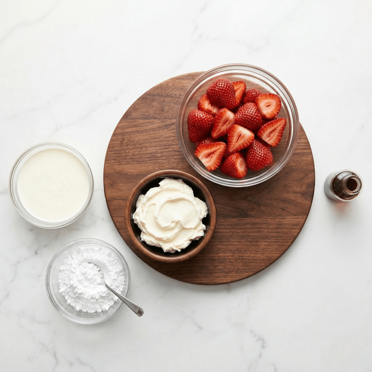 Strawberry Mascarpone Mousse