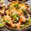 Big Mac Tacos fusion dish with beef, lettuce, cheese, and special sauce