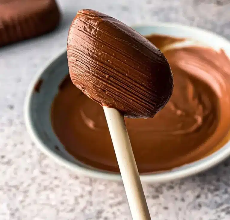 A decadent Chocolate Cremeux dessert served in a stylish dish.