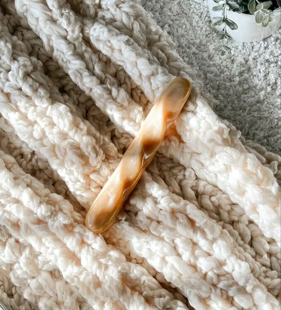 Cozy Chunky Cabin Throw for rustic decor and comfort