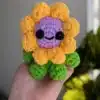 Cute Flower Baby illustration with colorful petals and cheerful expression.