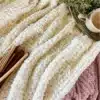 Honey Weave Throw Blanket for cozy home decor