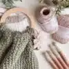 Stylish Star Stitch Towel Holder for organizing towels in home decor