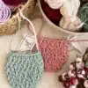 Handmade Winterberry Mug Cozy crochet pattern for warm drinks