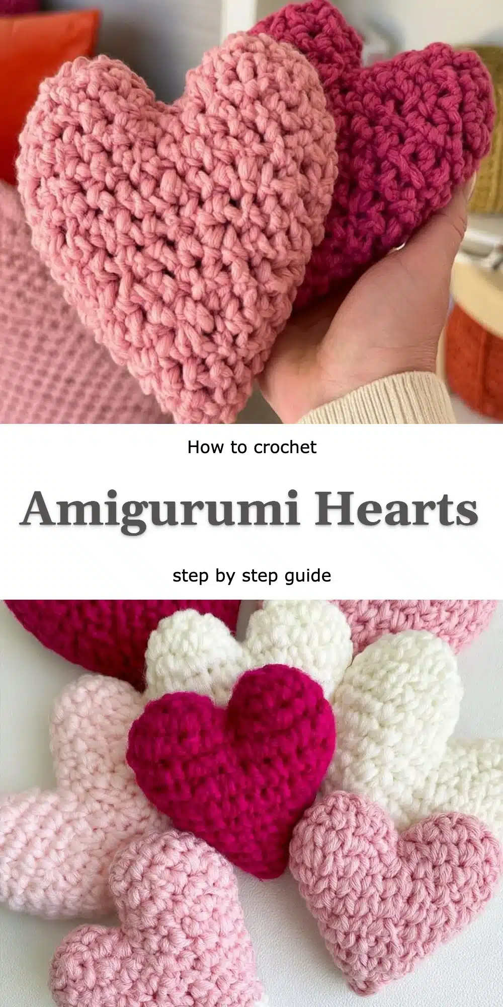Amigurumi Hearts