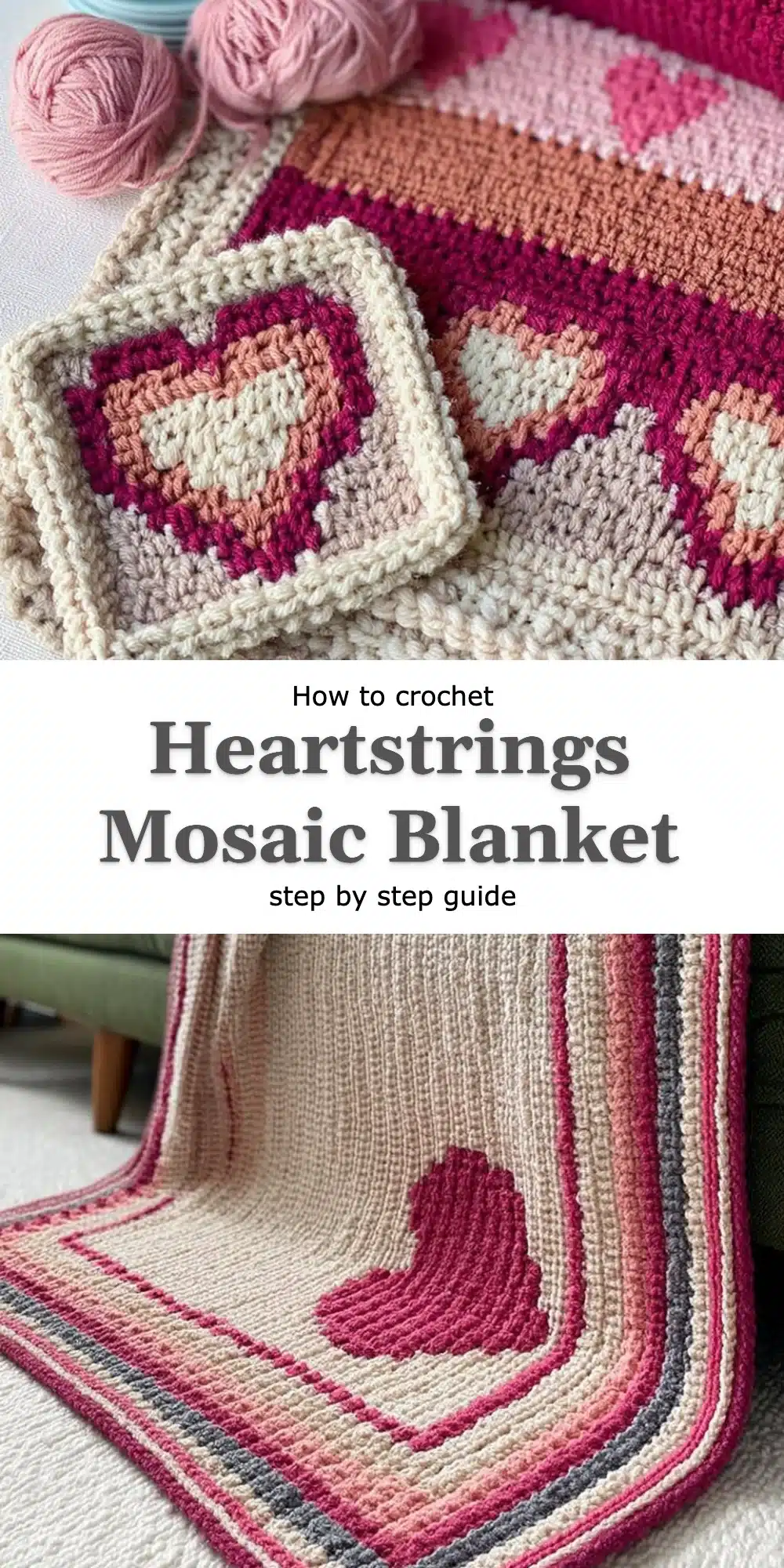 Heartstrings Mosaic Blanket