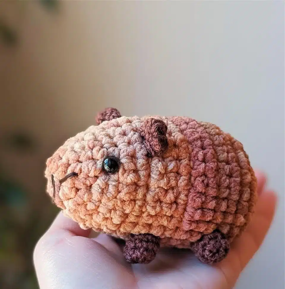The Pocket Capybara · Free Amigurumi Crochet Pattern