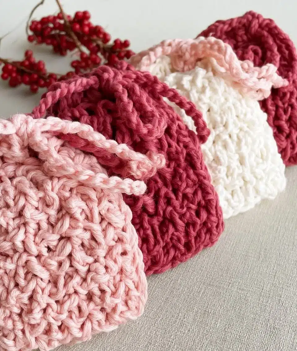 Winterberry Soap Saver Crochet Pattern